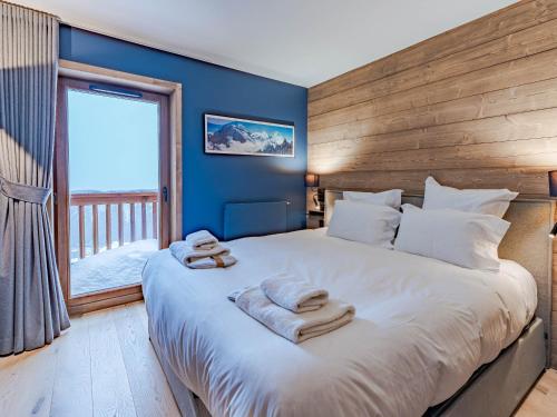 Méribel Mottaret - Appartement 3 chambres, 6 pers, parking, terrasse, skis aux pieds - FR-1-613-105