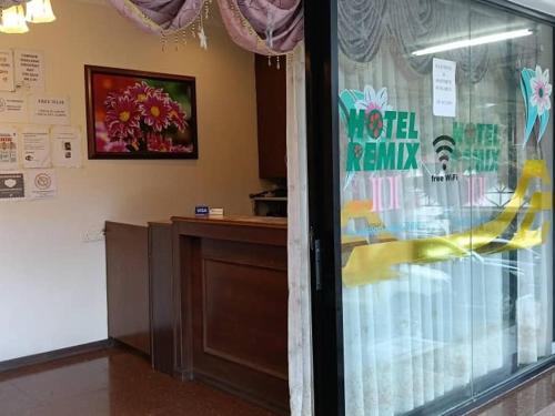 a door to a medical facility with a sign on it at Hotel Remix 2 Cameron Highlands in Brinchang