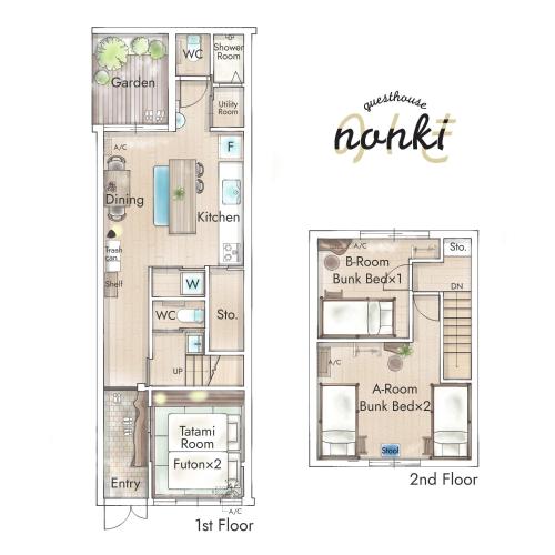 大阪USJに近いお宿Nonki