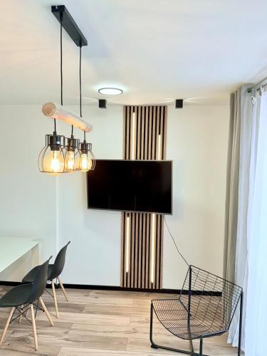 Dvoupokojovy apartman s balkonem a vyhledem na Jablonec