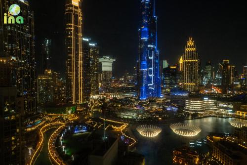 INA HOMES - Luxury 2 Bedroom Apartment with Full Burj Khalifa & Fountain Views