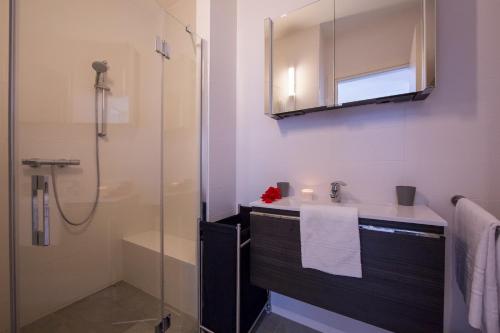Kylpyhuone majoituspaikassa Casa Laura Apt 3