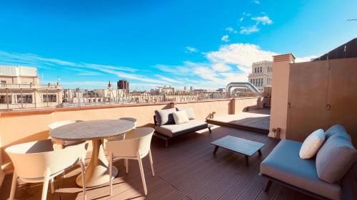 Ático premium Rambla Catalunya - Terraza 50 m2