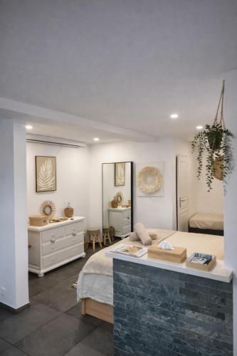 Grand studio cosy avec cinéma - Plage & vieil Antibes à pied