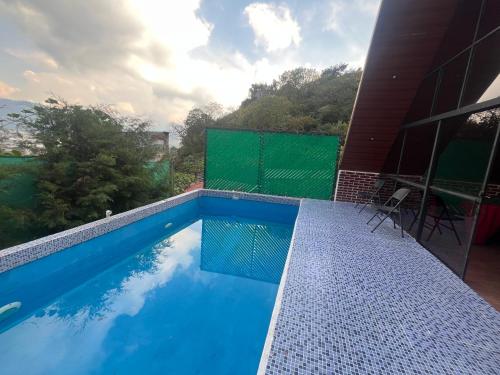 Kolam renang di atau dekat dengan Las cabañas