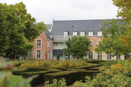 A garden outside Irish College Leuven