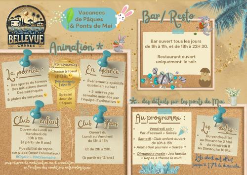 a beach wedding invitation template with beach themed invitations at Camping Parc Bellevue in Cannes