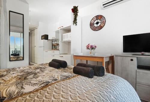 T2 moderne & lumineux, parking privé au Cap d'Agde