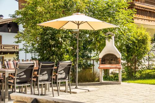 Zahrada ubytování Ferienhaus "Kaprun"