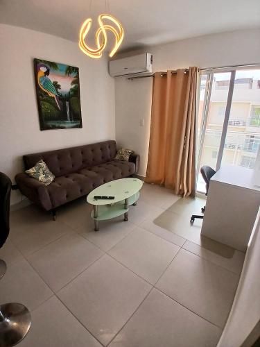 Area tempat duduk di Pool View Penthouse Punta Cana