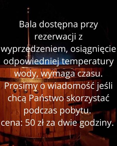 a screenshot of a text box with a picture of the words balaja desaru at Nowoczesny mały Apartament nr 3 in Orzysz