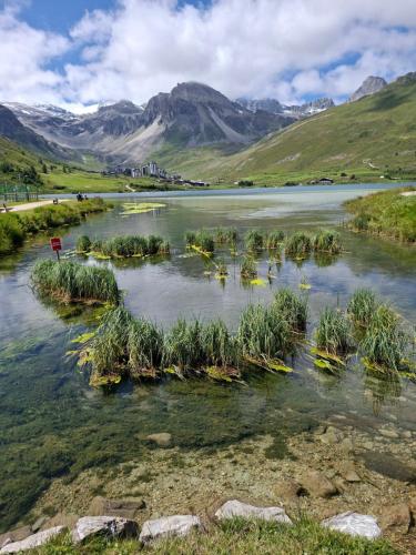 Tignes Val Claret - Studio 4 pers, soleil, vue montagne, Lac, VTT, Randonnées
