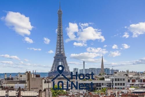 Charming Eiffel Tower view Nest in Paris 8th