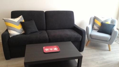 Posezení v ubytování Sohosuite