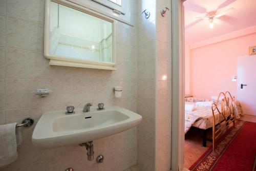Koupelna v ubytování Hotel Settebello B&B