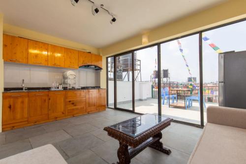 Dapur atau dapur kecil di Dwell Casa