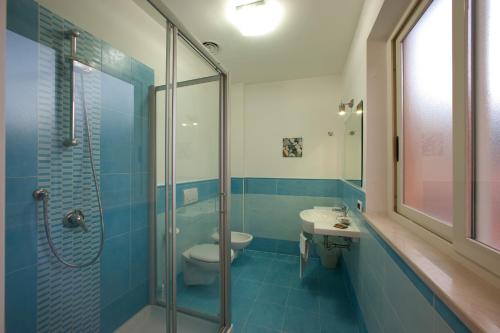 Koupelna v ubytování Hotel Cosmomare