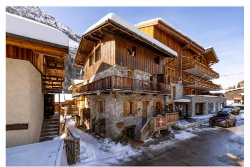 Apartment - fireplace & terrace - 2 min to slopes