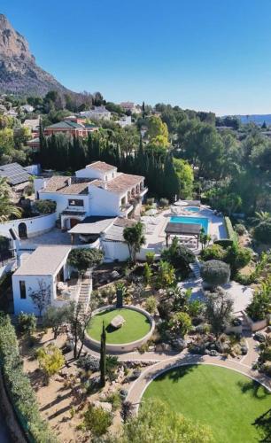 Sunset Villa Javea with private pool, padel & tennis court