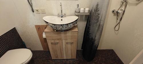 Et badeværelse på Idille