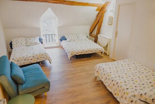Llit o llits en una habitació de Shared Housing