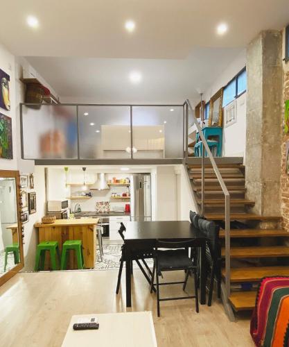 A very well-equipped apartment in Madrid