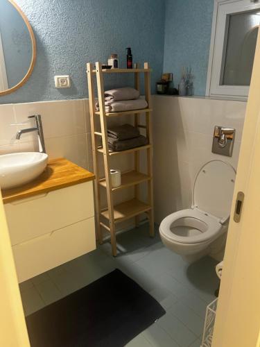 Koupelna v ubytování Iris privet room