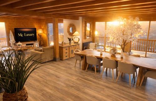 Televisor o centre d'entreteniment de Chalet White Ecrin