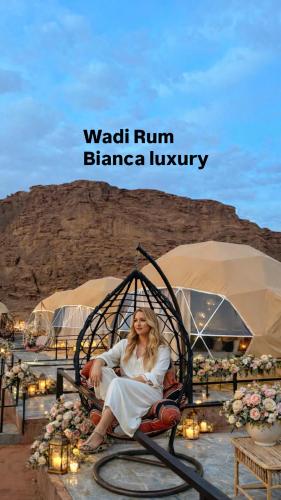 Wadi rum Bubble Bianca luxury