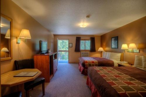 Llit o llits en una habitació de Security Services