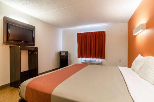 Ένα ή περισσότερα κρεβάτια σε δωμάτιο στο Motel 6-York, NE