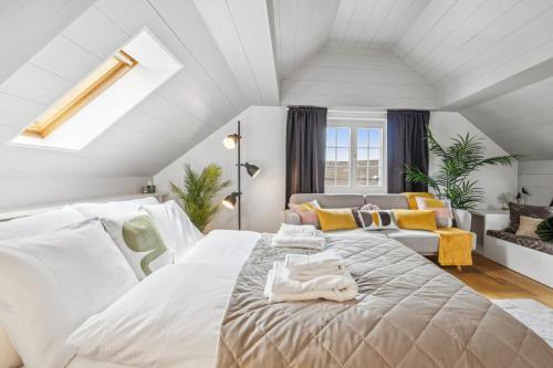 Old Town Zurich Penthouse Rooftop Terrace AC