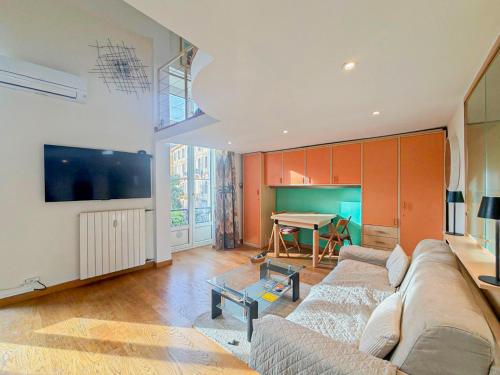 Place Grimaldi - Wifi, AC, 3pers