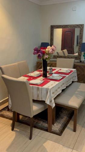 Zona d'estar a Appartement du Berger