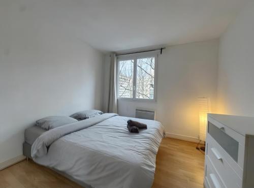 Postel nebo postele na pokoji v ubytování Appartement