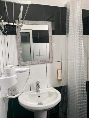 Koupelna v ubytování Kleanthi`s Hotel