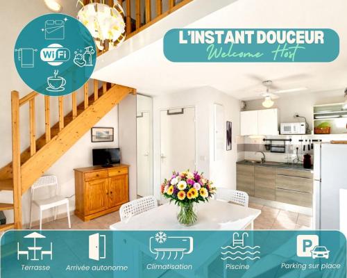 L’Instant Douceur, 2 pers, Piscine à Calvisson