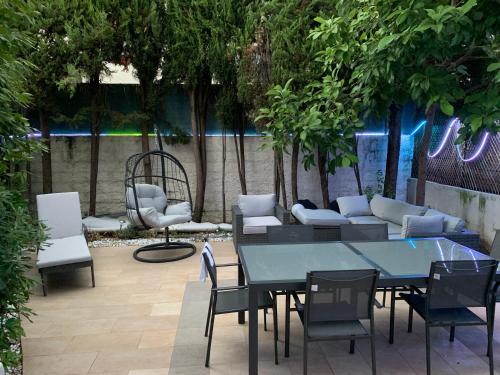 Elegance Cannoise, vaste terrasse