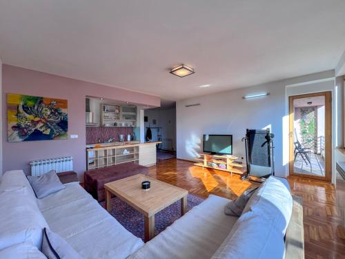 Awesome Panorama Penthouse - free Parking and balcony