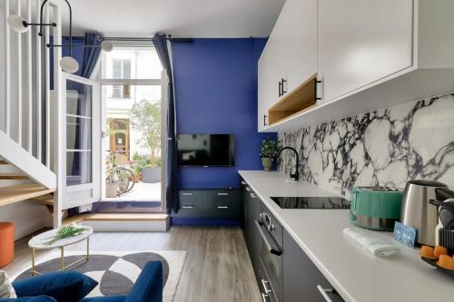 Studio avec climatisation au coeur du Marais