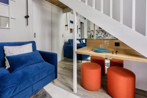 Studio avec climatisation au coeur du Marais