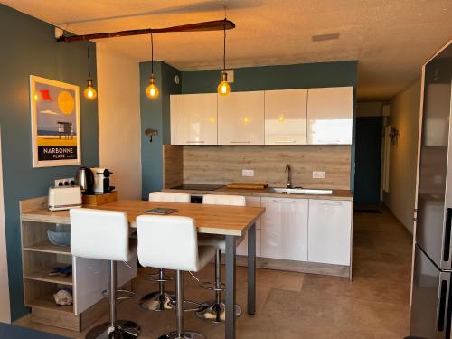 T2 Vue Mer, balcon, parking