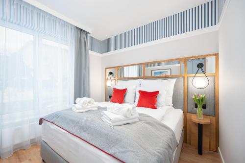 Llit o llits en una habitació de Hello Sopot