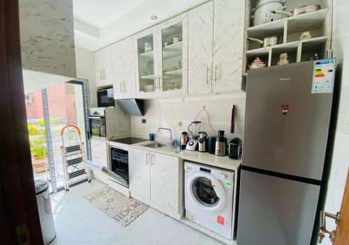 Appartement en résidence tesisinde mutfak veya mini mutfak