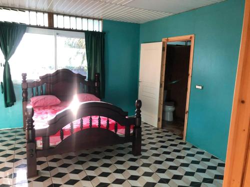 Llit o llits en una habitació de Home lac