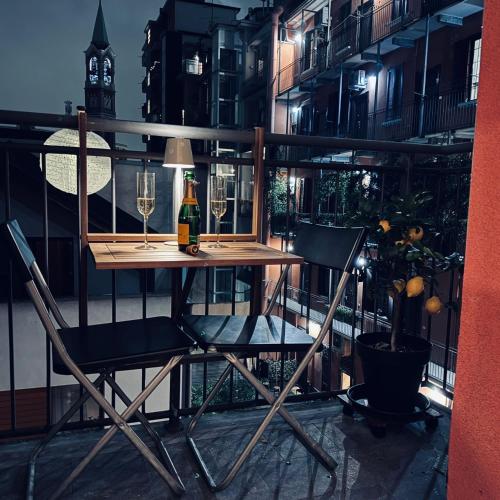 CasaBella Design Studio with balcony Navigli Area