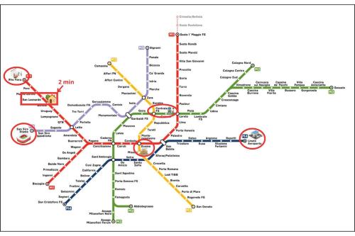 2 min to Metro, 8 min to RHO Fair