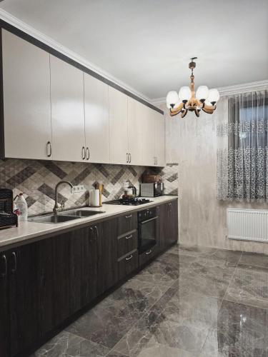 Kuchyň nebo kuchyňský kout v ubytování Prime House