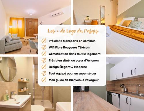 Loge du Palais-Clim-Proche centre et transports
