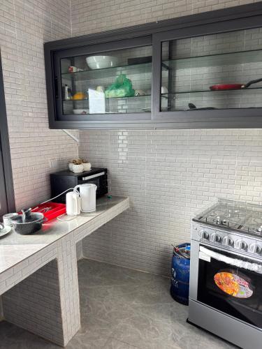 Cuina o zona de cuina de Résidence NDAR